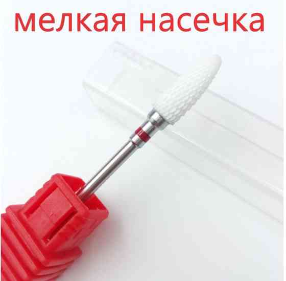 Насадка-фреза керамическая кукуруза , красная мягкая зернистость Киев