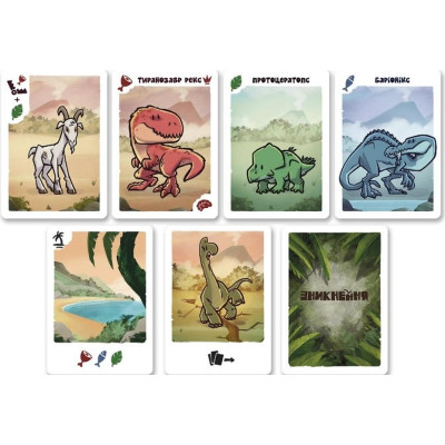 Настольная игра Games 7 Days Исчезновение (¡Extincion!) (укр.) (G7D064UA) Винница - изображение 10