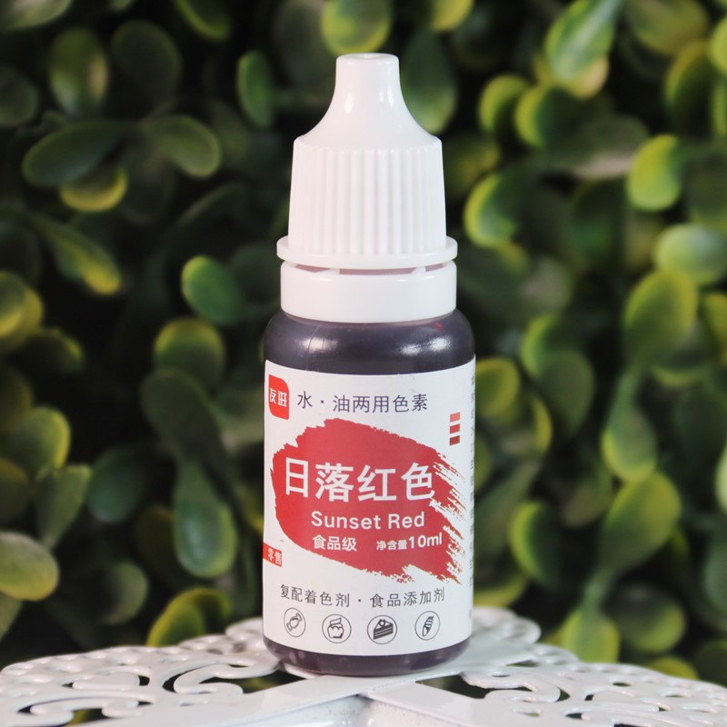 Пищевой краситель sunset red - 10г, материал: пигментные чернила, для тортов, печенья, мастики, мыла и т.д. Киев - изображение 1