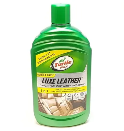 Очищувач-кондиціонер шкіри Turtle Wax Luxe Leather 500 мл Ковель