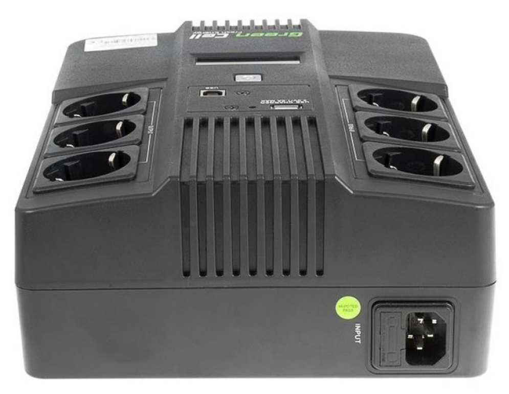 ИБП Green Cell AiO 600VA/360W (UPS06) источник бесперебойного питания, упс, бесперебойник Киев - изображение 3