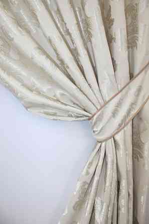 Шторка с ламбрекеном VR-Textil № 039к Шампань 200х280 см (52-0584) Киев