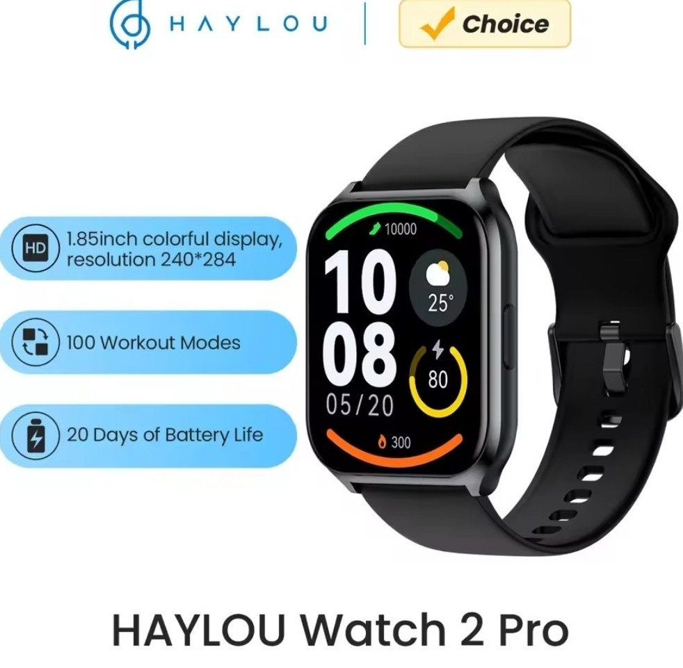 Смарт-Часи Haylou Watch 2 Pro 1.85" IPS 20днів, IP68 Bluetooth Call. Київ - фото 6