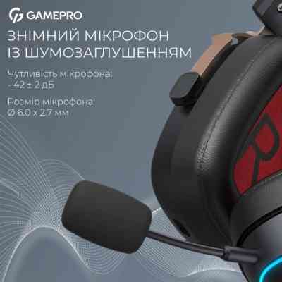 Навушники GamePro Asgard Valkyria RGB Tri-Mod (HSW249B) Вінниця