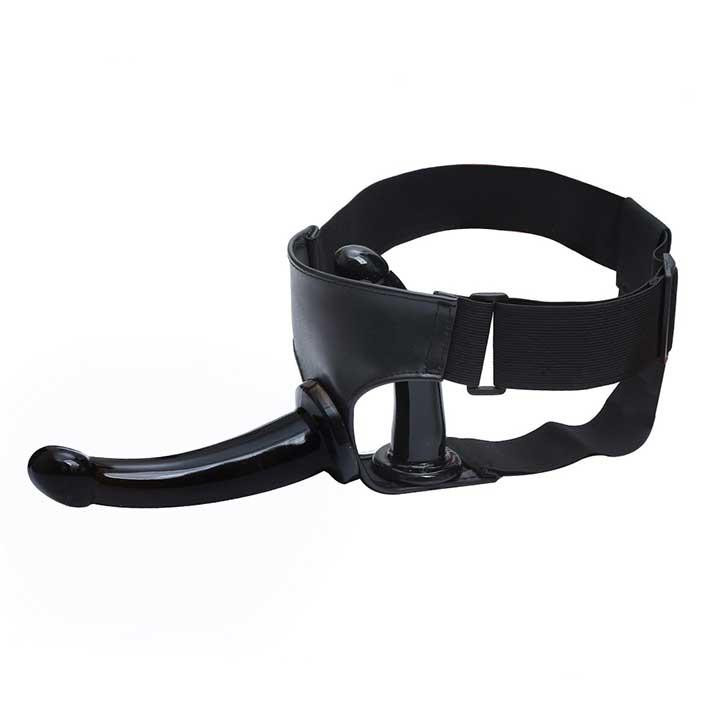 Двусторонний женский страпон 19,5*4/17*3,2 см Винница - изображение 2