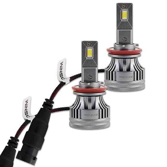 Автолампа Winso LED H8/H11/H16 12/24V 90Вт 7000Лм 6500K CSP3970 2шт Львів