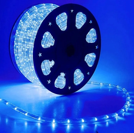 Светодиодная лента LED 100м 220V Дюралайт Синяя Винница - изображение 5