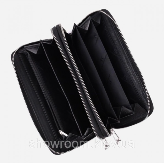 Мужская кожаная барсетка, клатч на два отделения Leather Collection (721) Киев