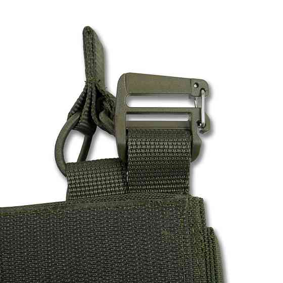 Зʼємна передня панель до плитоноски з підсумками під 3 магазини хакі Київ