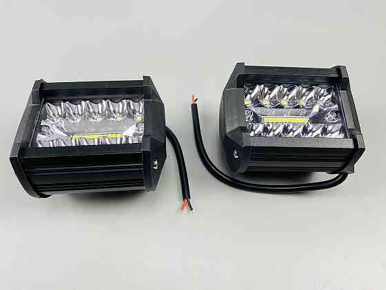 Фара світлодіодна LED прямокутна 60W (20 діодів), робоче світло для автомобіля Мукачево