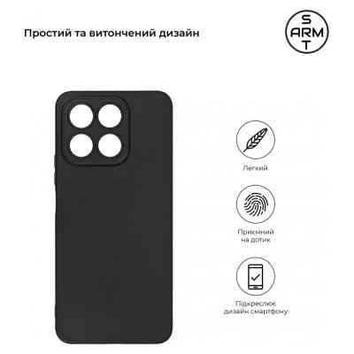 Чехол для мобильного телефона Armorstandart Matte Slim Fit Honor X8a Camera cover Black (ARM69397) Винница