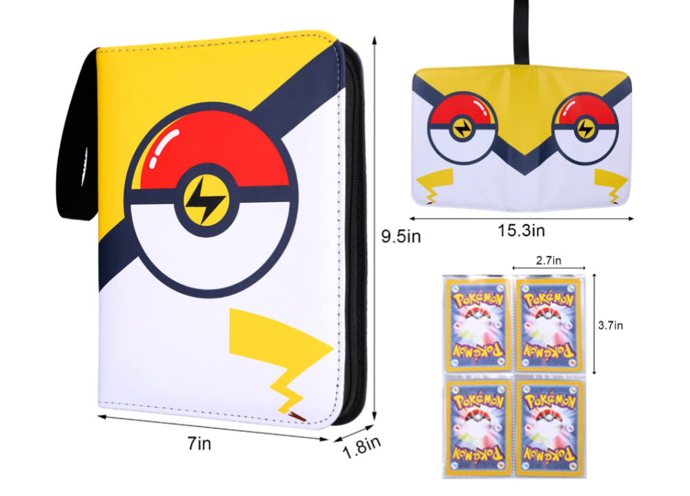 Альбом для анімаційних карток Покемон стильний органайзер для колекціонерів Луцк - изображение 2