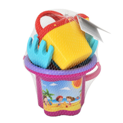 Іграшка для піску Tigres Квіточка 8 елементів з лійкою рожевий (39810) Вінниця - фото 2