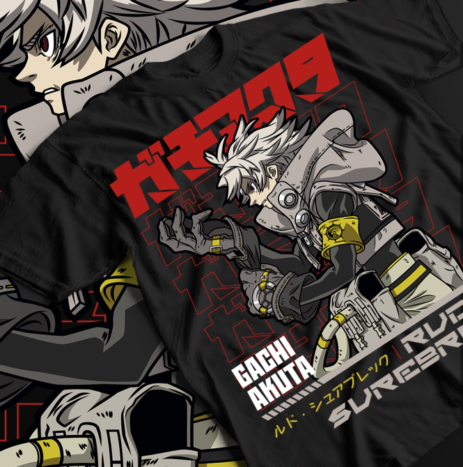 Футболка аниме Гакхиакута Томе Джапанесе Танкобон оверсайз (S/M/L) Черний AnimeJ0705 Днепр - изображение 1