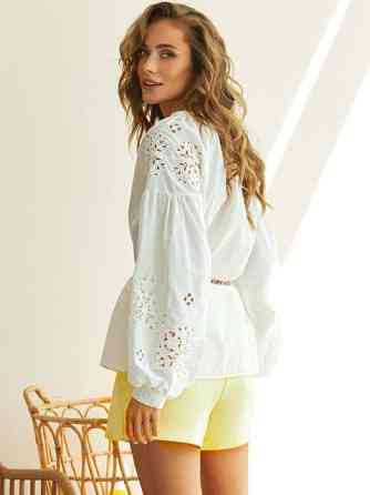 Женская стильная современная вышиванка 80% хлопок, 20% полиэстер Одесса