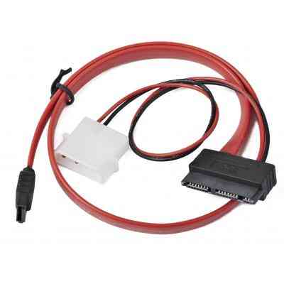 Кабель для передачи данных Molex+SATA to MicroSATA 0.25m Cablexpert (CC-MSATA-001) Винница