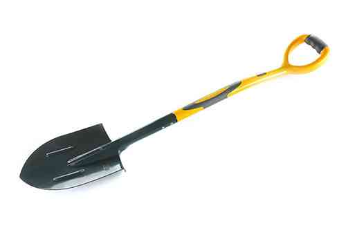 Штыковая лопата с фиберглассовой ручкой 290×210×1050 мм СИЛА Харьков