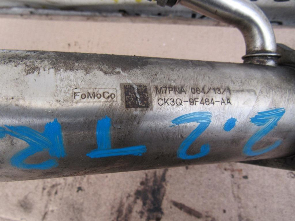 Радіатор EGR (охолоджувач) Ford Transit 2.2 tdci 2011-2014 (CK3Q-9F464-AA) Ковель - фото 2