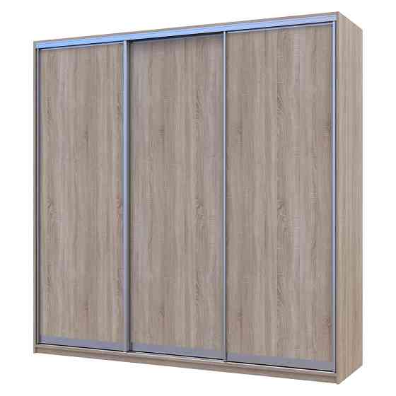 Шафа-купе трьохдверна Doros Сіті Лайт 225х60х225 см Дуб сонома (DRS-011099) Дніпро