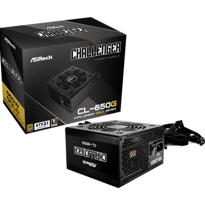 Блок живлення ASRock 650W Challenger (CL-650G) Вінниця - фото 5