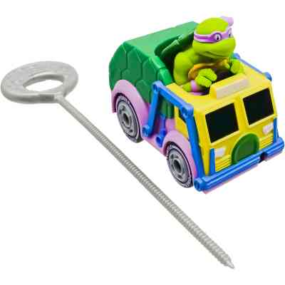 Игровой набор Funrise TMNT Черепашки-ниндзя классические Гонщик с лаунчером Донателло (71019) Винница