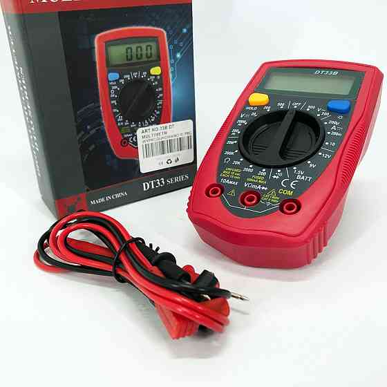 Мультиметр тестер напряжения 33 B DT DIGITAL, Тестер профессиональный, VK-153 Электронный мультиметр Киев
