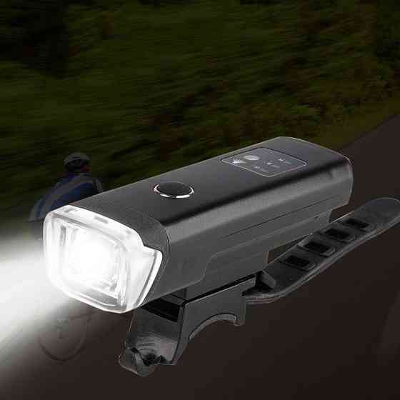 Велосипедний фонарь з дзвінком 120дБ 1800мАч HJ-047B Київ