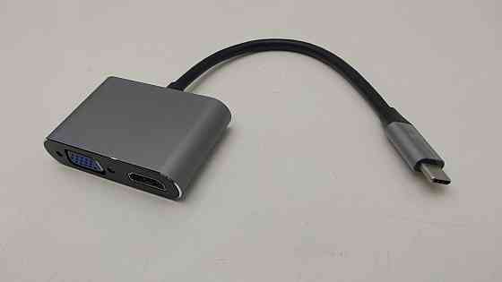 Перехідник Type-C - VGA / HDMI Луцк