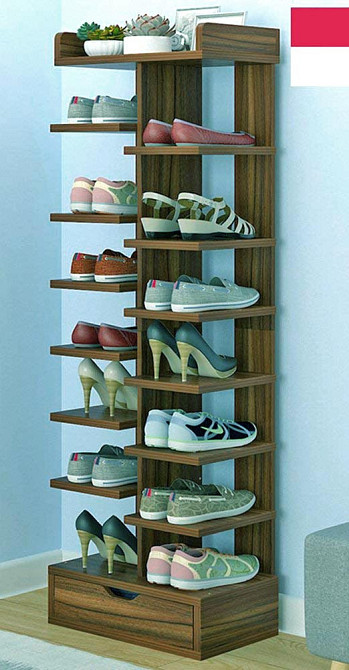 Полиця для взуття "Ірхель 14" капучино Миколаїв - фото 1