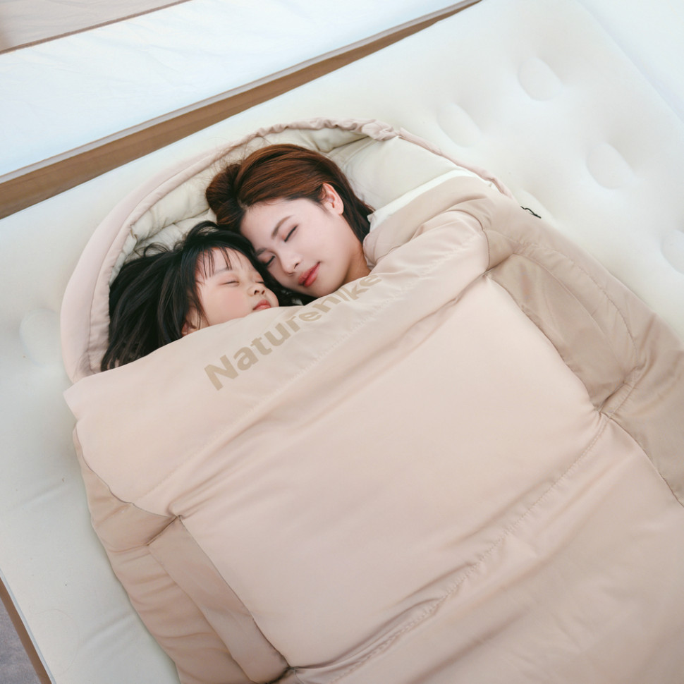 Спальний мішок овальний Naturehike PS200 CNK2350WS026 (Бежевий) Вінниця - фото 4