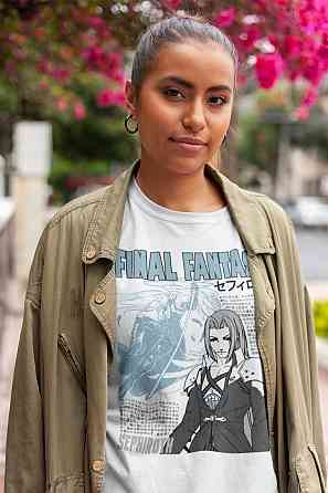 Футболка для мальчика аниме Старрй Мако Реактор Финал оверсайз (рост от 165 до 180 ) Черний AnimeJ0560m Днепр