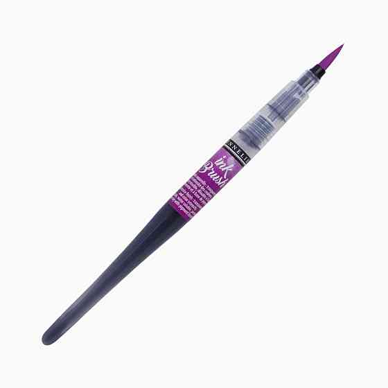 Ручка-пензель з чорнилом Sennelier Ink Brush, Кобальт фіолетовий відтінок (Cobalt Violet Hue) Київ
