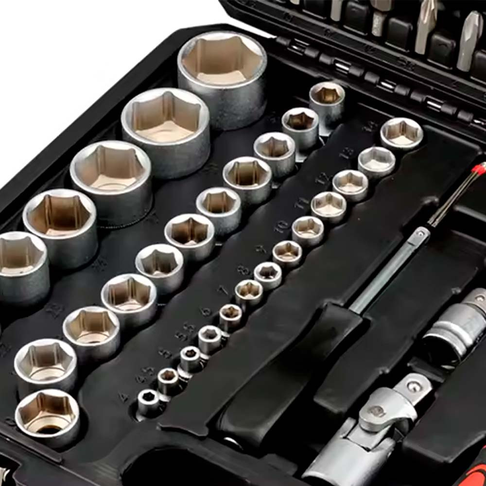 Набір інструментів 108 предметів у кейсі SBR Київ - фото 7