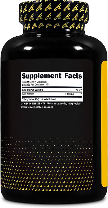 Бета-аланин Primaforce Beta-Alanine 180 капсул Луцк - изображение 2