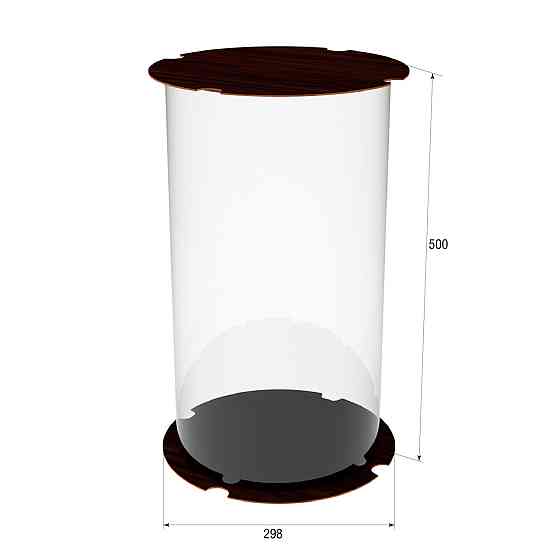 Коробка для тортів, квітів та подарунків EKOSTAR 270х500 Київ