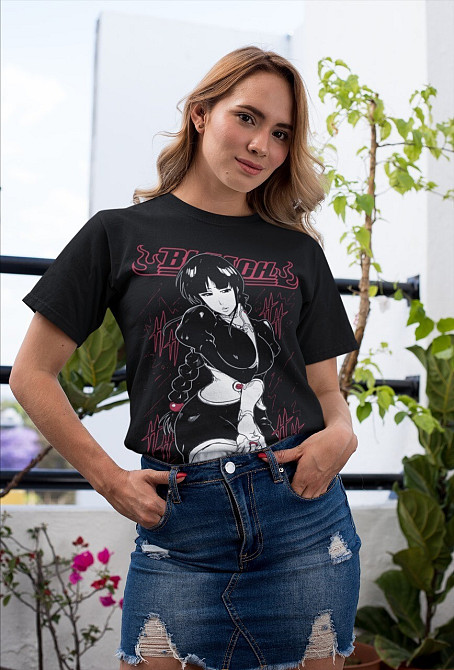 Футболка для мальчика аниме Блич оверсайз (рост от 165 до 180 ) Черний AnimeJ0210m Днепр - изображение 2