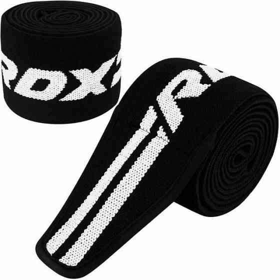 Бінті на коліна RDX K2 GYM Knee Wrap Black Кам'янське