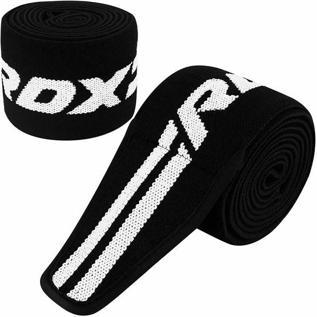 Бинти на коліна RDX K2 GYM Knee Wrap Black Кам'янське - фото 2