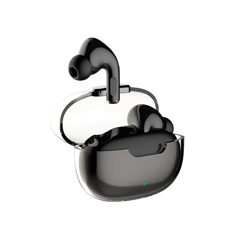 Навушники бездротові Bluetooth LDNIO T02 у кейсі, чорні Вінниця - фото 5