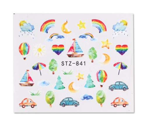 Водные слайдеры на ногти для детей - размер наклейки 6*5см, инструкция по применению есть в описании Киев - изображение 1