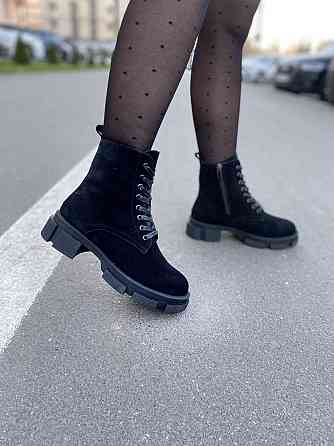 Черевики жіночі GREMMY 316 чорні (зима, замша натуральна) (4251) 37р.38р.39р. 38 Коломия