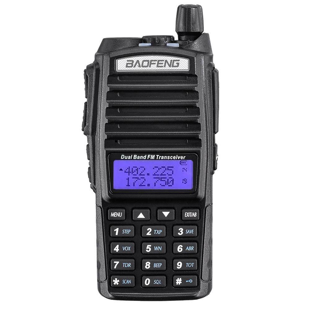Портативна рація Baofeng UV-82 5W Li-ion UHF/VHF (Чорний) Вінниця - фото 5