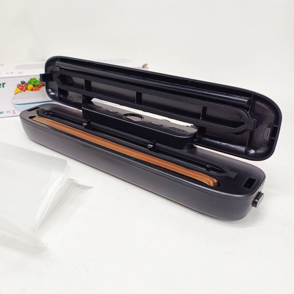Вакуумный упаковщик автоматический с дисплеем Vacuum sealer NEW BLACK MT-62 Львов - изображение 18