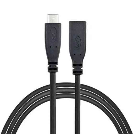 Кабель-подовжувач USB3.1 Type-C M - Type-C F 1.0 м Gen2, 20 Gbps, 4K 60Hz, 100W 5A Вінниця