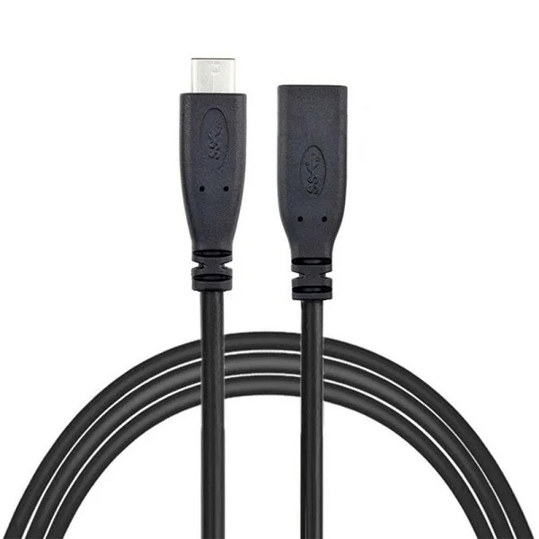Кабель-подовжувач USB3.1 Type-C M - Type-C F 1.0 м Gen2, 20 Gbps, 4K 60Hz, 100W 5A Вінниця - фото 1