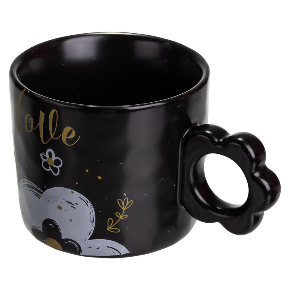 Чашка для чаю та кави порцелянова Love 420 (мл) гарна оригінальна кружка на подарунок FM-14B Коломия - фото 3