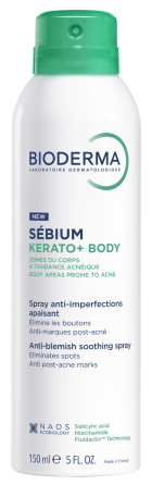 Биодерма Себиум Керато+ Боди спрей для тела Kerato+ Body spray 150мл Днепр