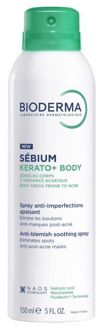 Біодерма Себіум Керато+ Боді спрей для тіла Kerato+ Body spray 150мл Дніпро - фото 1