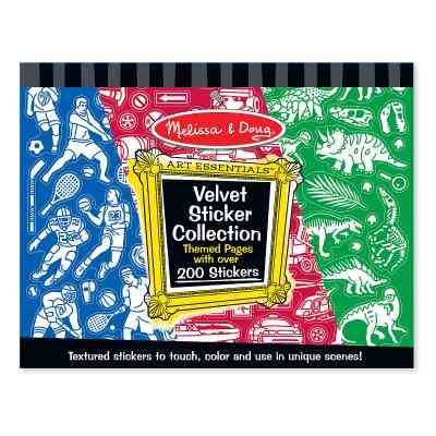 Набір для творчості Melissa&amp;Doug вельветовые стикеры для мальчиков (MD4236) Вінниця