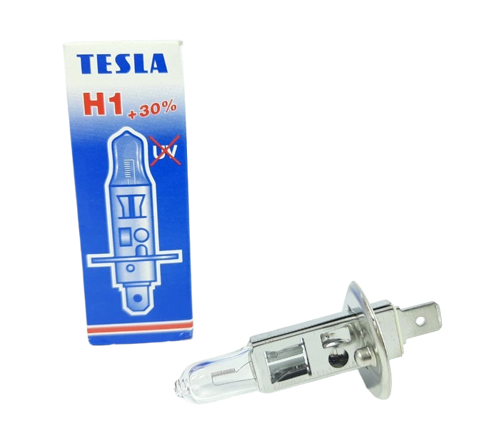 Галогенова лампа Tesla H1 12611 55W 12V P14.5S +30% (1 шт) Харків - фото 1